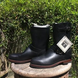 Frye John Addison Engineer Men's Boots Size 10.5 M